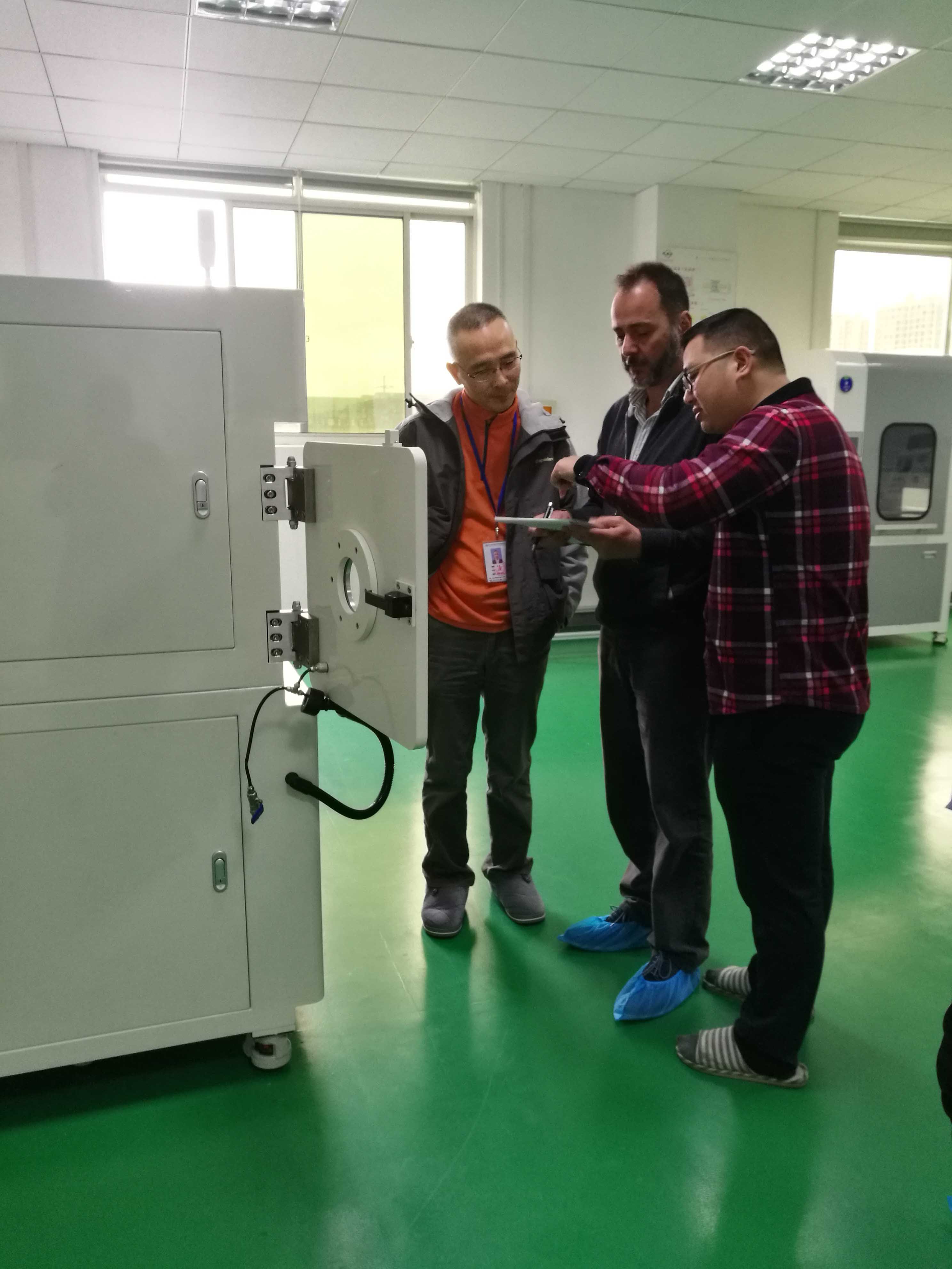 普樂(lè)斯接待西班牙客戶